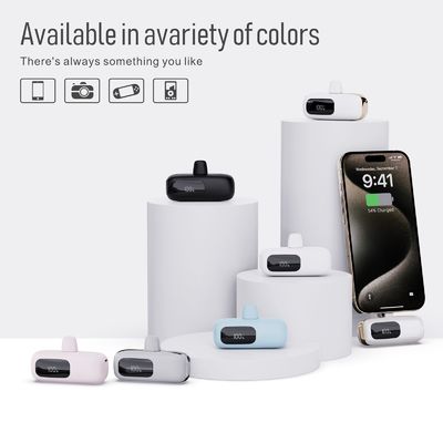 ユニバーサル内蔵ケーブル パワーバンク 20000mAh 携帯充電器