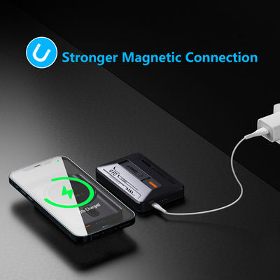 良い価格 OEM マグネットパワーバンク ミニコンパクト マグネットパワーバンク 無線充電器 オンライン