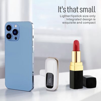 101g 軽量 テイルプラグ パワーバンク 5V/2.1A 出力 1-2時間充電時間