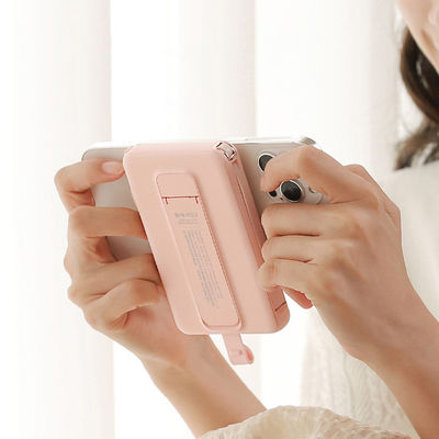 1000mah マグネット電池 マグネット電源バンク 強力なリポリマー 輸出とワイヤレス充電 スタンド