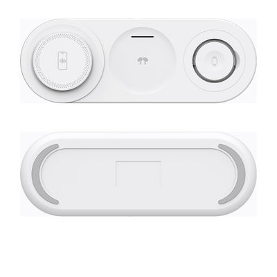 充電 3in1 ワイヤレス充電器 タイプC 入力 多色デザイン 1m 複数のデバイス用ケーブル