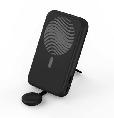 タイプC ブラック スマートウォッチ パワーバンク 10000mAh 容量 汎用接続