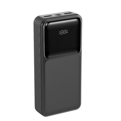 良い価格 携帯内蔵ケーブルパワーバンク 黒 20000mAh C型ケーブルパワーバンク オンライン