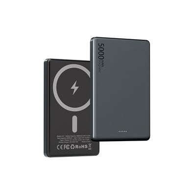 良い価格 超スリム パワーバンク 無線充電 5000mAh ABS PCタイプC 5V/2.4A出力 オンライン