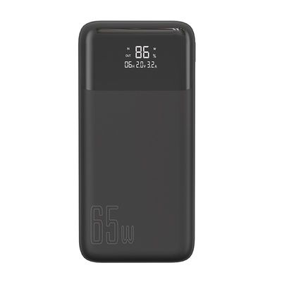 良い価格 ブラック 65w パワーバンク 20000mah ユニバーサル パワーバンク オンライン