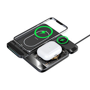 良い価格 ODM OEM パワーバンク 無線充電器 110-205KHz 充電頻度 2-8mm 充電距離 オンライン