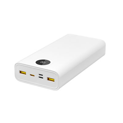 良い価格 白色大容量電源バンク 22.5W PD出力 安全保護 LED インジケーター オンライン