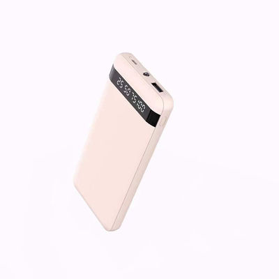 良い価格 白い内蔵ケーブル電源バンク 10000mah PD22.5W出力 オンライン